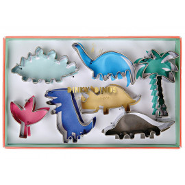Set van 7 koekjesvormen - Dinky Dinosaurs