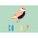 plezierige 'Bonjour' poster