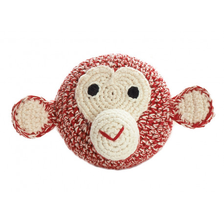 crochet apen hoofd 'Chimp' (small)