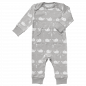 Pyjama uit biokatoen - Whale Dawn Grey