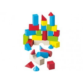 set de 30 blocs de construction colorés