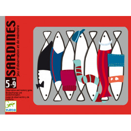 schattig ‘Sardines’ kaartspel