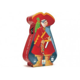 puzzle dans une boîte silhouette 'pirate' (36 p)