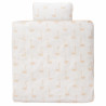 Bedset wieg - Swan pale peach