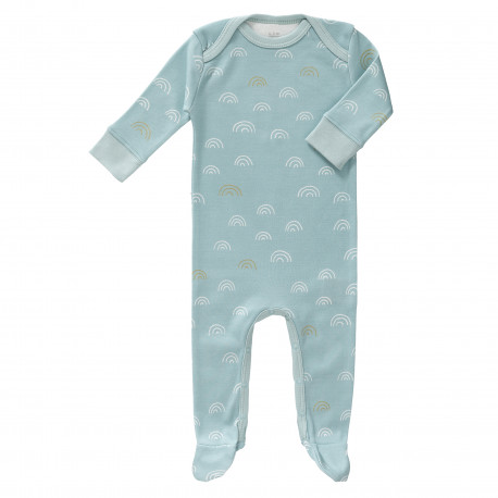 pyjama met voetjes - rainbow ether blue pyjama met voetjes - rainbow ether blue