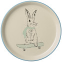 Keramieken bord - Marius Rabbit