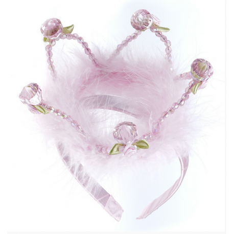 schitterende tiara met diamanten en veertjes schitterende tiara met diamanten en veertjes