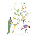 reuze grote sticker WITH THE BIRDS