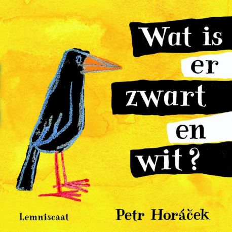 kartonboekje 'Wat is er zwart en wit?' kartonboekje 'Wat is er zwart en wit?'