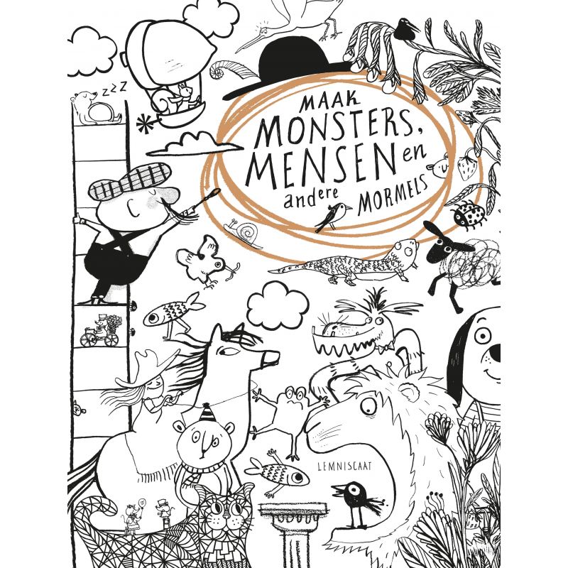 fantastisch tekenboek maak monsters mensen en andere mormels  - Zo hou je kinderen bezig tijdens een (lange) reis