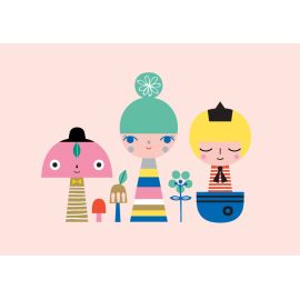 postkaart 'Sunshine gang'