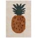tapijt 'Fruiticana - pineapple' (small)