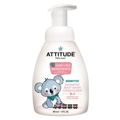 Allerkleinsten: 3 in 1 shampoo, douchegel & conditioner - zonder parfum - 300ml Allerkleinsten: 3 in 1 shampoo, douchegel & conditioner - zonder parfum - 300ml