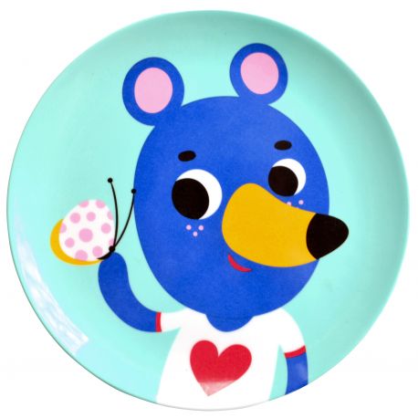 melamine bord Blue Bear Mint melamine bord Blue Bear Mint