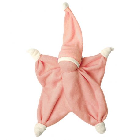 Knuffeltje Sisco - Old rose/off white Knuffeltje Sisco - Old rose/off white