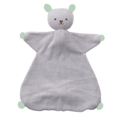 Knuffeltje Indy - Silver grey/fresh mint Knuffeltje Indy - Silver grey/fresh mint