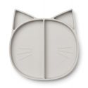 Maddox bord met vakverdeling Cat dumbo grey