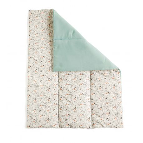 Quilted deken / boxkleed Foxy 75 x 90 cm Quilted deken / boxkleed Foxy 75 x 90 cm