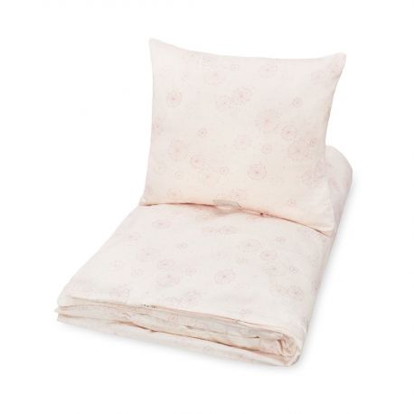 Ledikant bedset dandelion rose - 100 x 140 cm