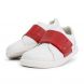 Knappe eerste sneakers - Step up Boston Trainer White + Red