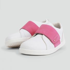 Schoenen I walk - Boston Trainer White + Pink - 635311