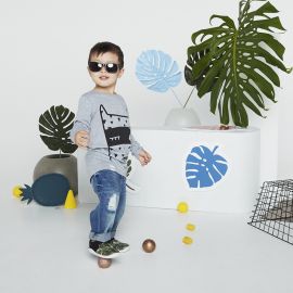 Schoenen KID+ Street - Aktiv Habitat Printed Grey