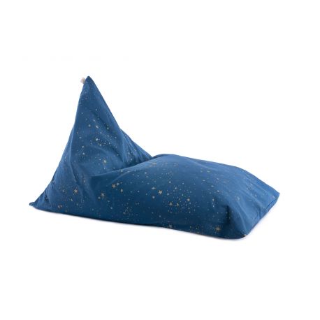 Zitzak Essaouira - Gold Stella Night Blue Zitzak Essaouira - Gold Stella Night Blue