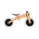 te gekke houten 2-in-1 Wishbone Bike loopfiets