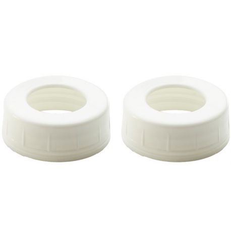 Set van 2 schroefdoppen Set van 2 schroefdoppen