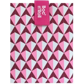 Herbruikbare en afwasbare foodwrap Boc'n'Roll - Tiles Pink