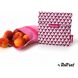 Afwasbaar en herbruikbaar snackzakje - Snack'n'Go - Tiles Pink