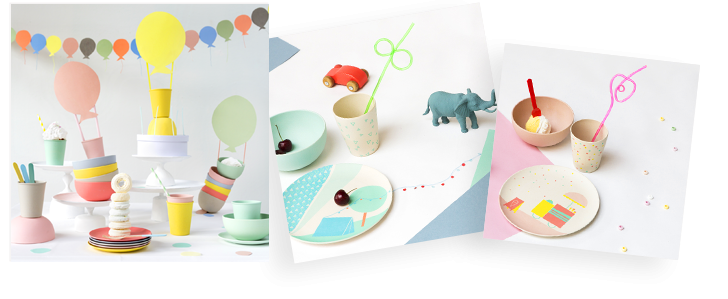 Bamboe servies - ENGEL.